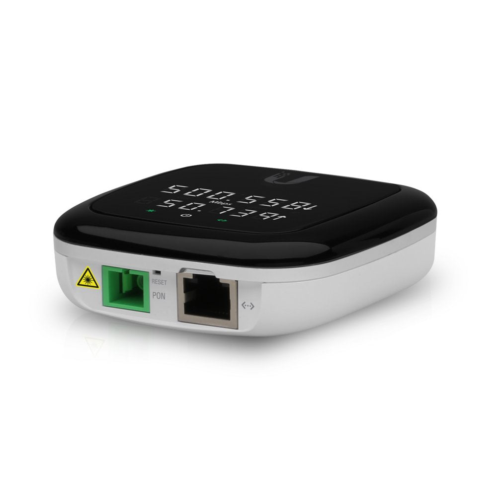 Ubiquiti UF-Nano G Gateway/Controller | GPON ONU | 1x Gigabit Ethernet | 2.5 Gbps Downstream | 1.25 Gbps Upstream | 24V Passive PoE - Matmuis