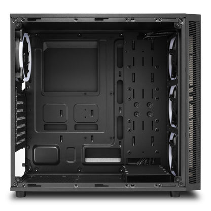 Sharkoon TG4 RGB | Midi Tower Behuizing | Zwart - Matmuis