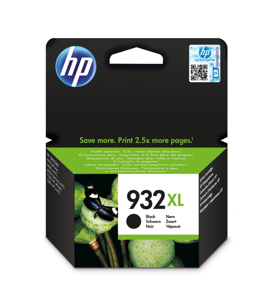 HP 932XL | Originele High-Capacity Zwarte Inktcartridge - Matmuis - Matmuis