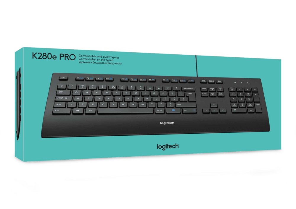 Logitech K280E OEM | Bedraad Toetsenbord | QWERTY - Matmuis - Matmuis