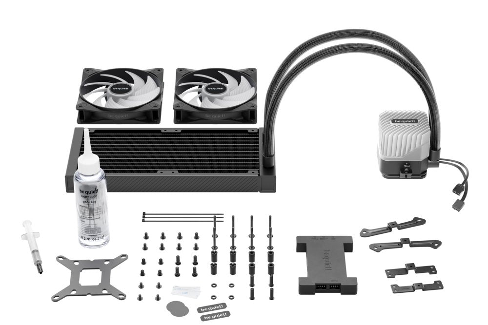 be quiet! LIGHT LOOP 240mm | All-in-One CPU Waterkoeler | Zwart - Matmuis - Matmuis