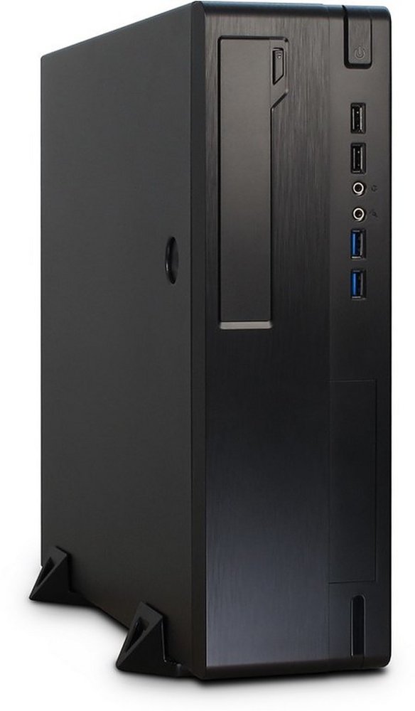 Inter-Tech IT-502 | Mini Tower Case | Zwart - Matmuis