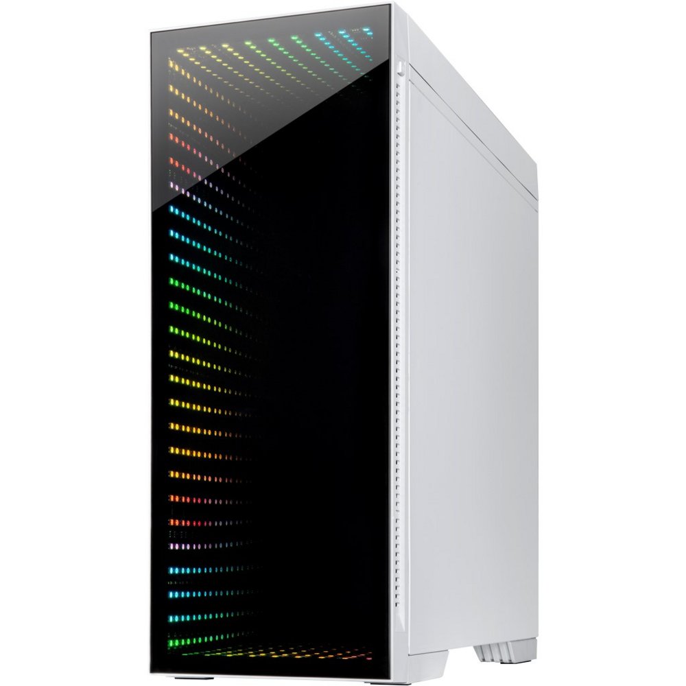 Inter-Tech X-908 Infini2 | Infinity Mirror | Tower Case | Wit - Matmuis