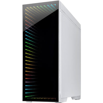 Inter-Tech X-908 Infini2 | Infinity Mirror | Tower Case | Wit - Matmuis