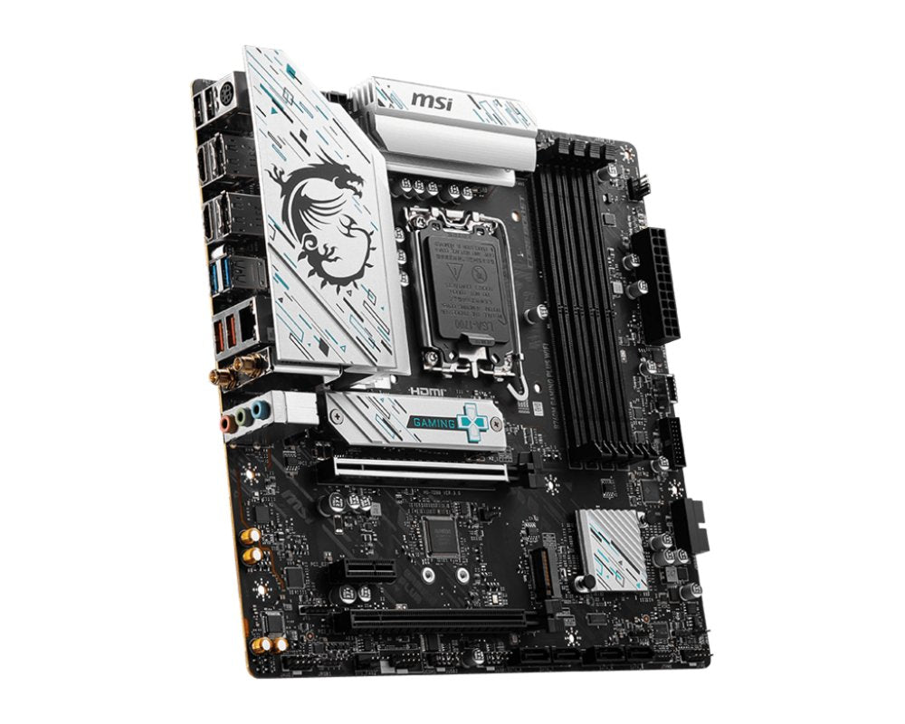 MSI B760M GAMING PLUS WIFI | Socket LGA 1700 | Intel B760 | 4xDDR5 | Micro-ATX | Moederbord - Matmuis - Matmuis