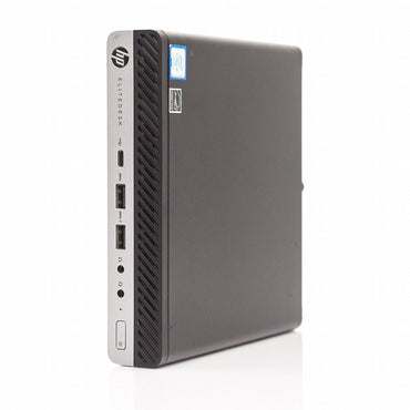 HP ProDesk Mini 600 G4 | Intel Core i5-8500T | 8GB RAM | 256GB SSD | Windows 11 Professional | Refurbished Silver