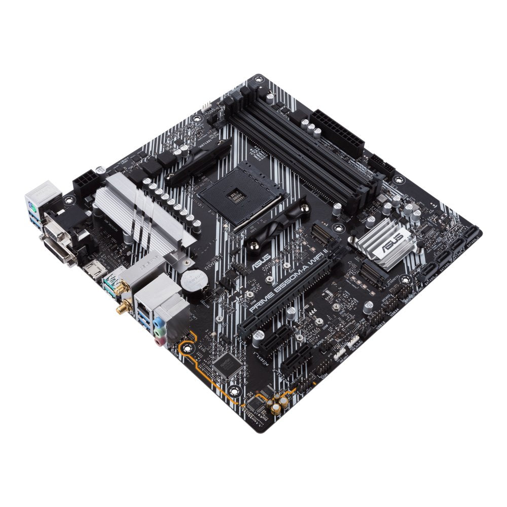 ASUS PRIME B550M-A WIFI II | Socket AM4 | AMD B550 | 4xDDR4 | Micro-Atx | Moederbord - Matmuis - Matmuis