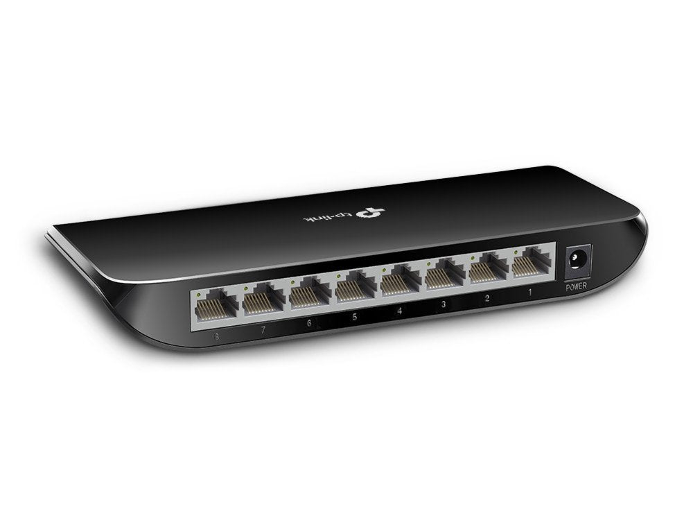 TP-Link TL-SG1008D | 8-Port Gigabit Ethernet Desktop Switch - Matmuis