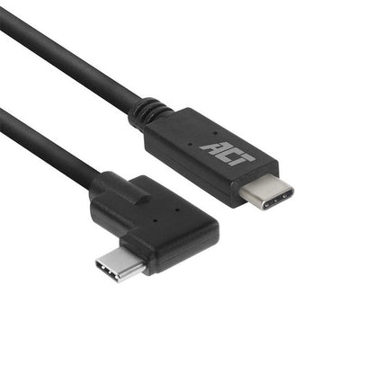 ACT AC7407 | USB 3.2 Gen 1 Kabel | USB-C naar USB-C | 2m | Zwart - Matmuis - Matmuis