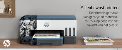 HP Smart Tank 7006 | All-in-One Inkjetprinter | 4800 x 1200 DPI | Wi-Fi | Kleur - Matmuis - Matmuis