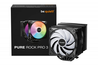 be quiet! Pure Rock Pro 3 LX | 250W TDP | 155mm | CPU Luchtkoeler - Matmuis - Matmuis
