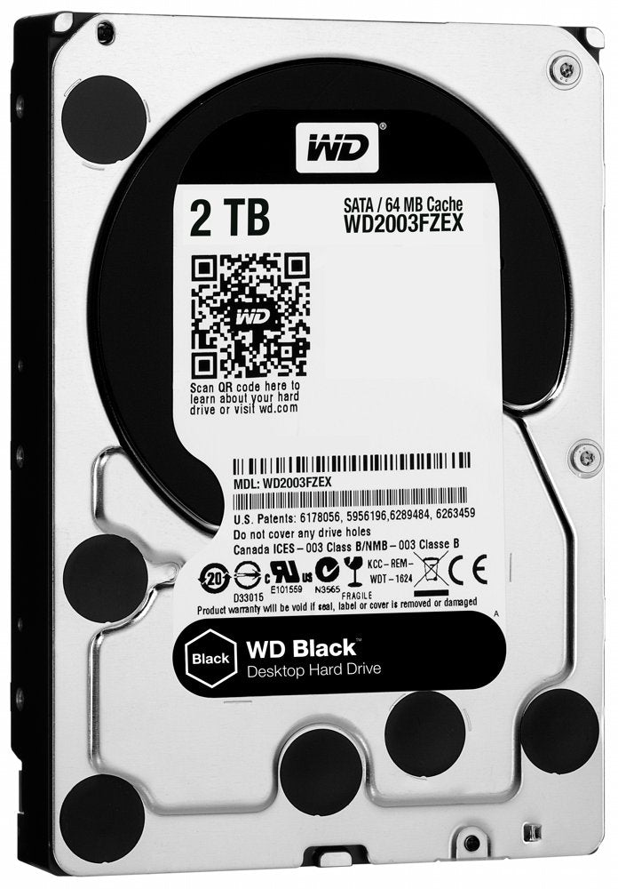 Western Digital Black Performance HDD 3.5" | 2TB SATA III | 7200RPM