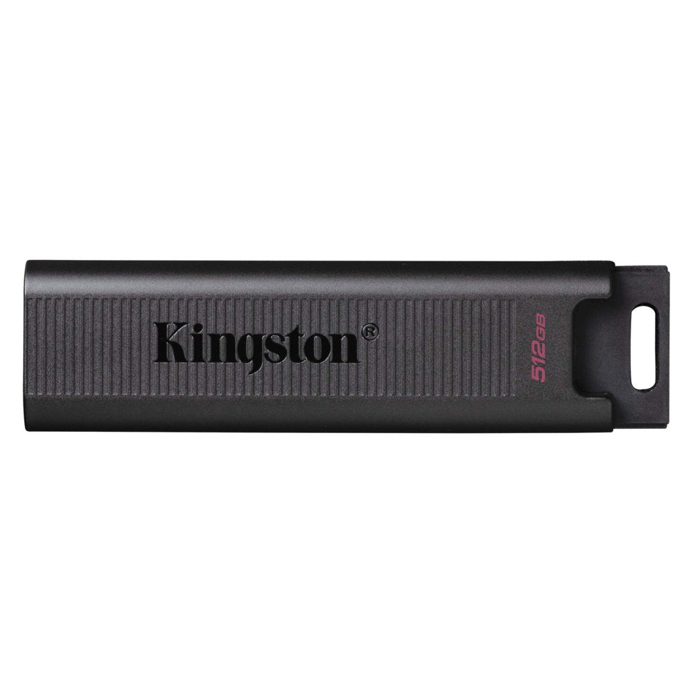 Kingston DataTraveler Max | 512GB USB-C 3.2 Flash Drive | Zwart - Matmuis - Matmuis