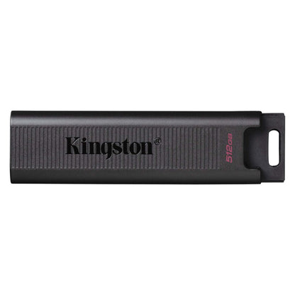 Kingston DataTraveler Max | 512GB USB-C 3.2 Flash Drive | Zwart - Matmuis - Matmuis