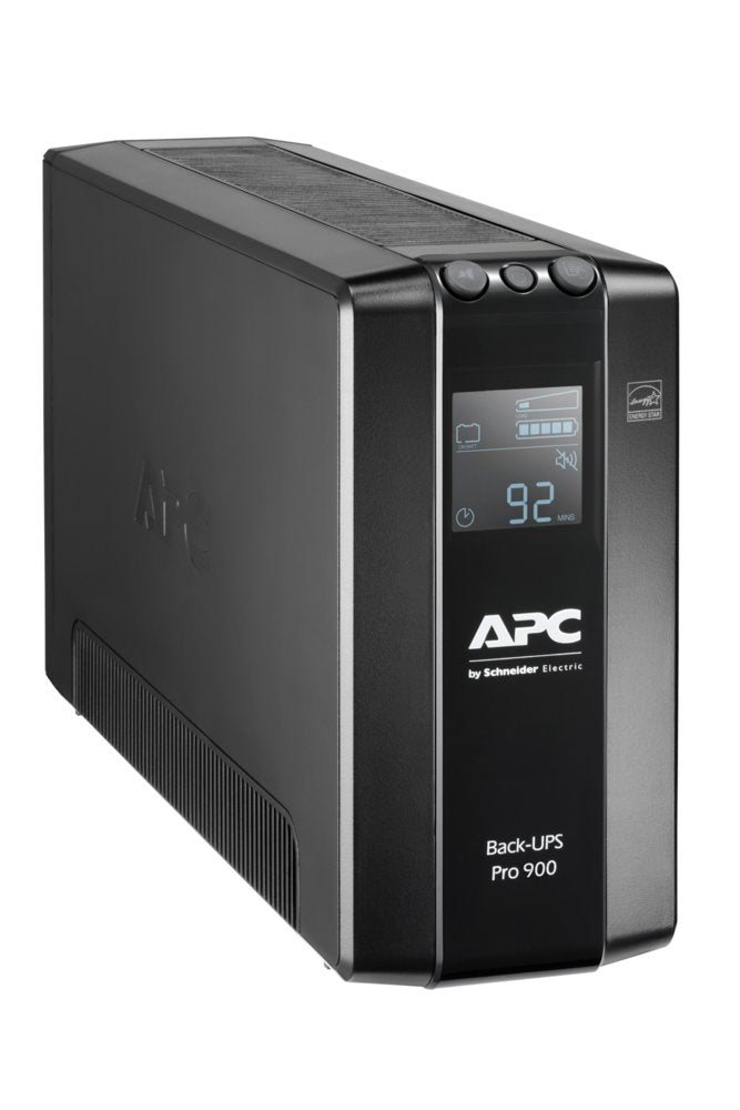 APC Back-UPS Pro BR900MI | 900 VA | 6x IEC C13 Stopcontacten | AVR Spanningstabilisatie | LCD-Statusdisplay - Matmuis - Matmuis