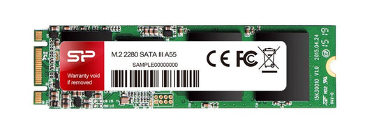 Silicon Power A55 | 256GB SATA SSD | M.2 | 560MB/s Lezen | 530MB/s Schrijven - Matmuis