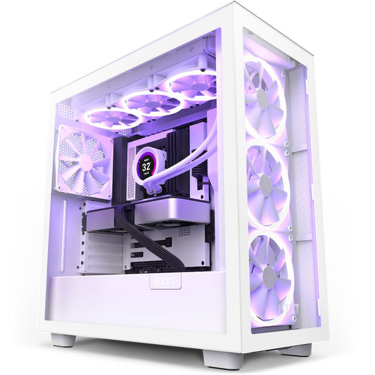 NZXT H7 Elite RGB | ATX Midi Tower Behuizing | Wit - Matmuis