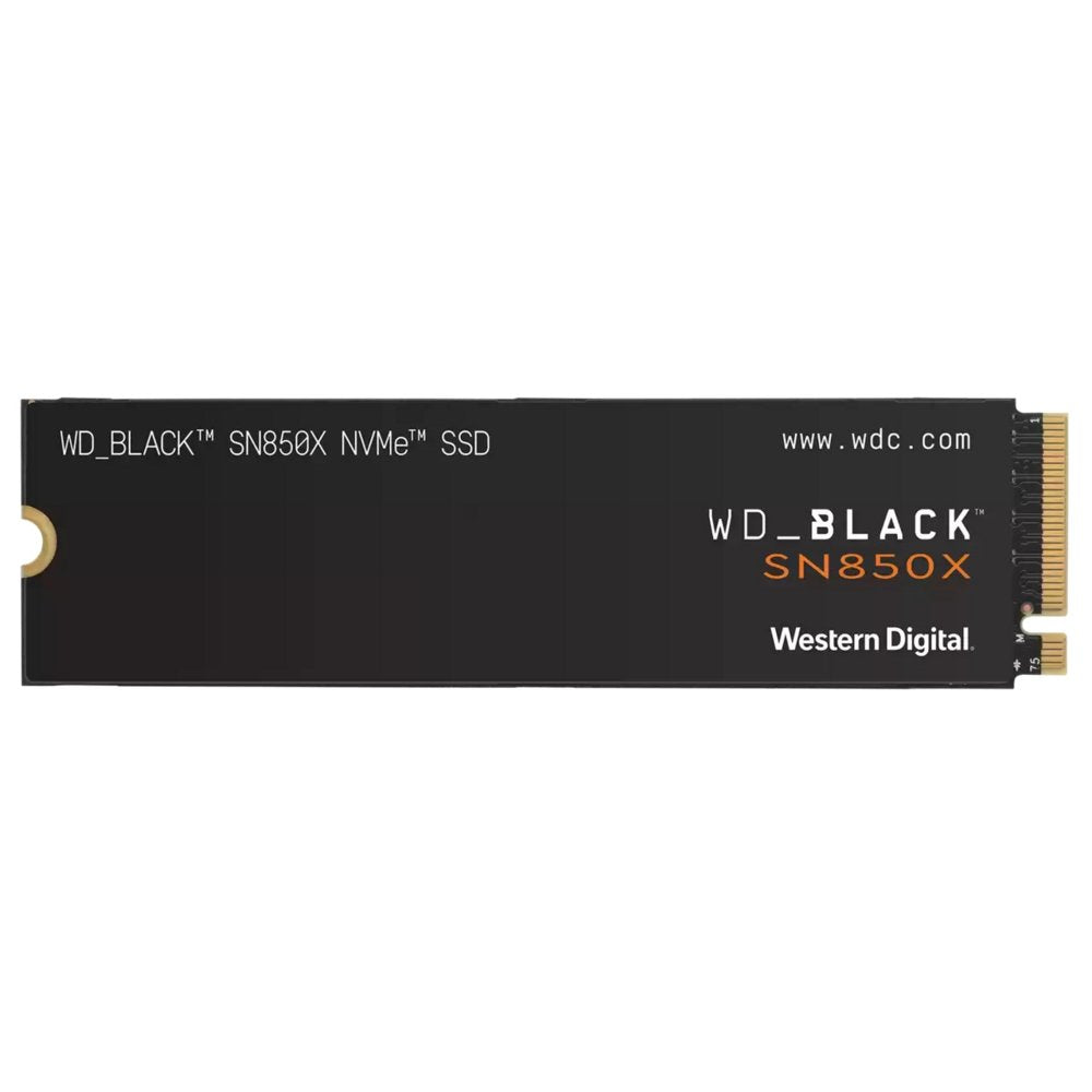 Western Digital Black SN850X | 1TB NVMe SSD | M.2 Gen4 | 7.300MB/s Lezen | 6.300MB/s Schrijven