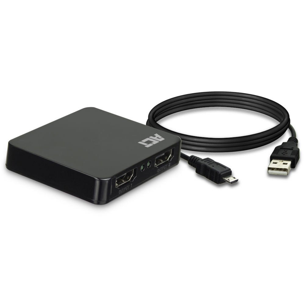 ACT AC7835 | 1x2 HDMI 1.4 Splitter | 4K @30Hz | HDCP 1.4 | USB-gevoed - Matmuis - Matmuis