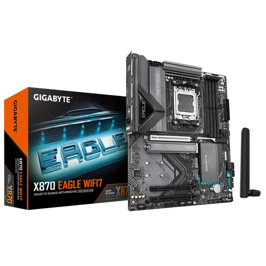 Gigabyte X870 EAGLE WIFI7 | Socket AM5 | AMD X870 | 4xDDR5 | ATX | Moederbord - Matmuis