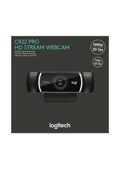 Logitech C922 Pro Stream | 1080p 30FPS USB Webcam met Microfoon - Matmuis - Matmuis