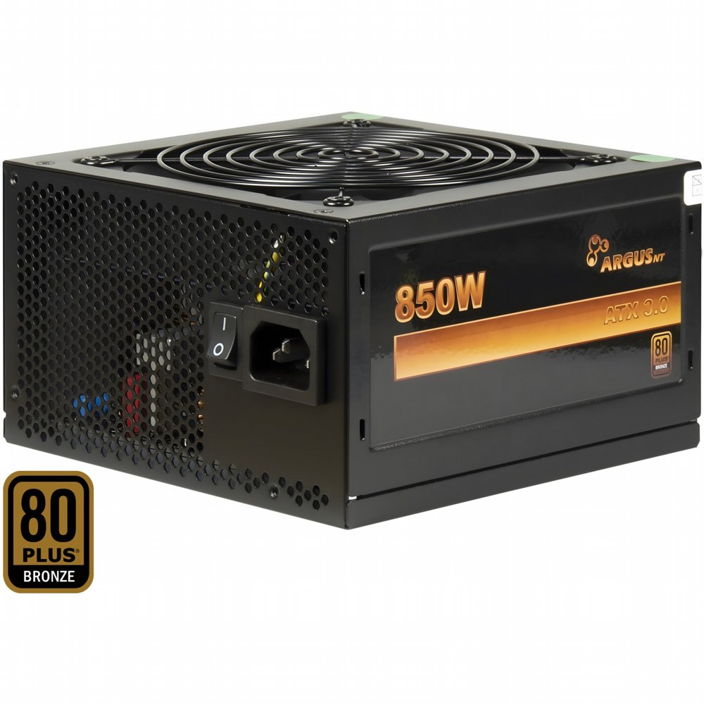 Inter-Tech ArgusNT BPS-850W | 850 Watt Bronze ATX 3.1 | Voeding | PSU - Matmuis - Matmuis