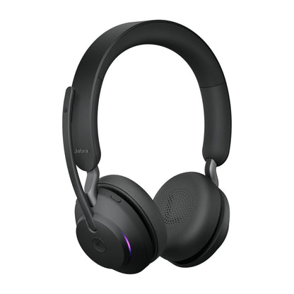 Jabra Evolve2 65 Link380c MS Stereo | Bluetooth Headset | USB-C Dongle | Zwart - Matmuis - Matmuis