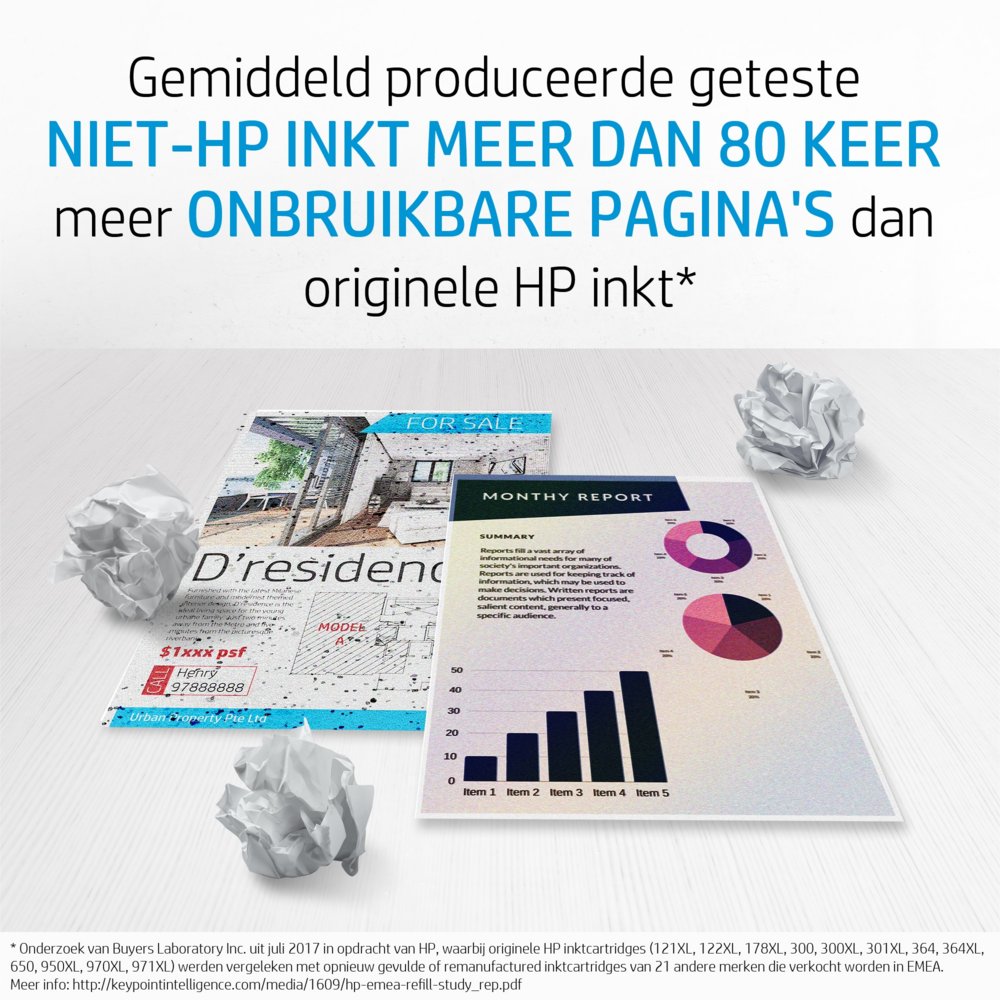 HP 973X | Originele High-Capacity Gele PageWide Cartridge - Matmuis - Matmuis
