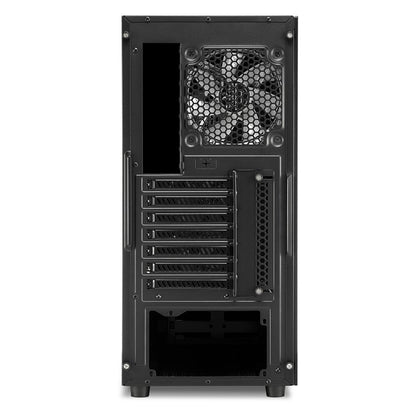 Sharkoon TG6M RGB | Midi Tower Behuizing | Zwart - Matmuis