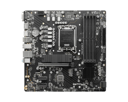 MB MSI PRO B760M-P | Socket LGA 1700 | Intel B760 | 4xDDR5 | Micro-ATX | Moederbord - Matmuis - Matmuis