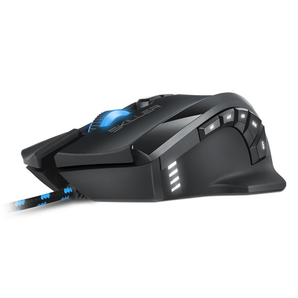 Sharkoon Skiller SGM1 | Draadloze Muis | USB-A | 10.800 DPI | Zwart - Matmuis - Matmuis