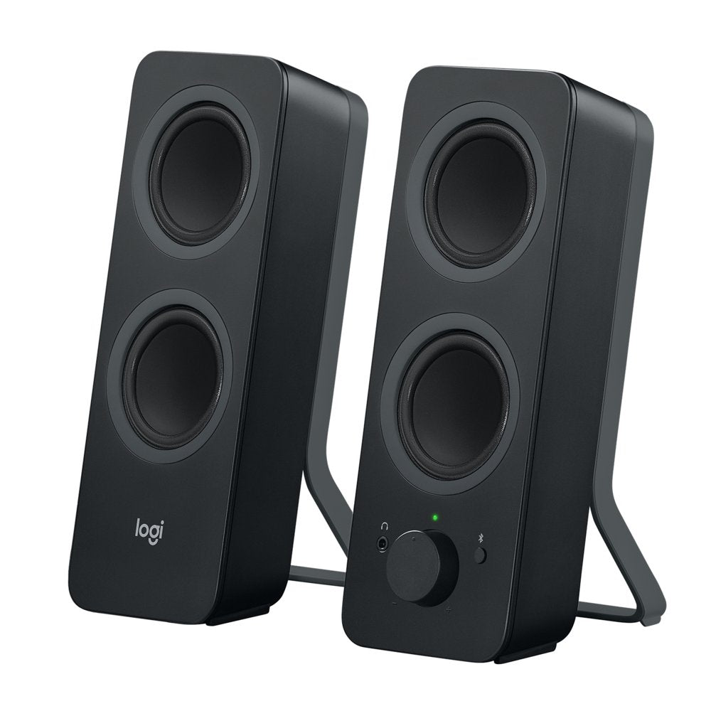 Logitech Z207 | 2.0 Bluetooth Luidsprekerset | 5W RMS | Draadloze Overgang | Zwart - Matmuis - Matmuis