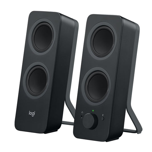 Logitech Z207 | 2.0 Bluetooth Luidsprekerset | 5W RMS | Draadloze Overgang | Zwart - Matmuis - Matmuis