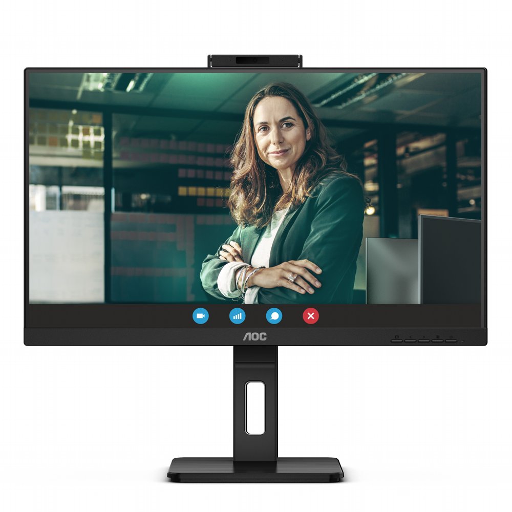 AOC 24P3CW | 23.8" Full HD IPS | 100Hz | 4ms | USB-C 65W | 5MP Webcam