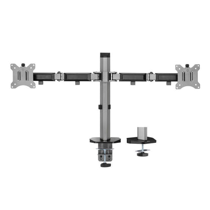 ACT AC8336 | Verstelbare Monitor-bureaubeugel | Tot 32" | Max 9kg | VESA 100x100 | 2 Monitoren - Matmuis - Matmuis