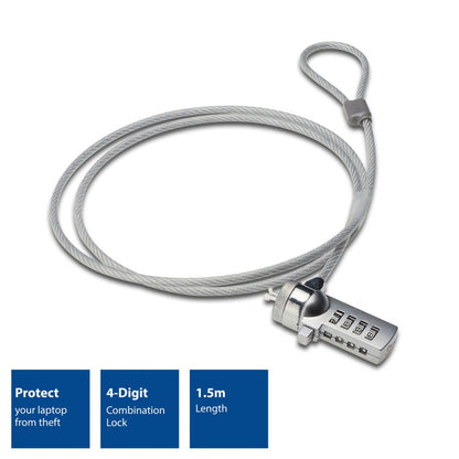 ACT kabelslot | Zilver | 1,5 m | AC9015 - Matmuis - Matmuis