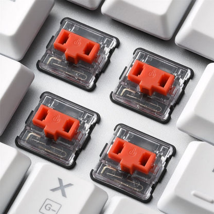 Sharkoon PureWriter TKL RGB Wit | Bedraad Toetsenbord | QWERTY US - Matmuis - Matmuis