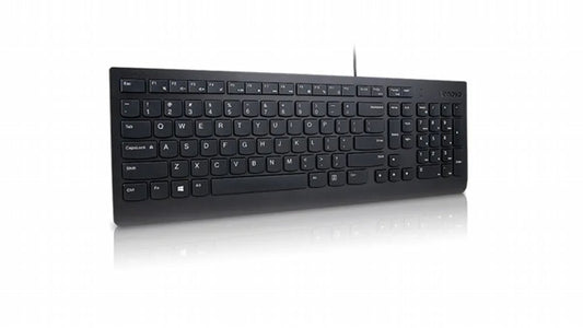Lenovo Keyboard QWERTY | USB aansluiting | Bulk verpakking | Zwart | Gereviseerd model (resprayed) - Matmuis - Matmuis