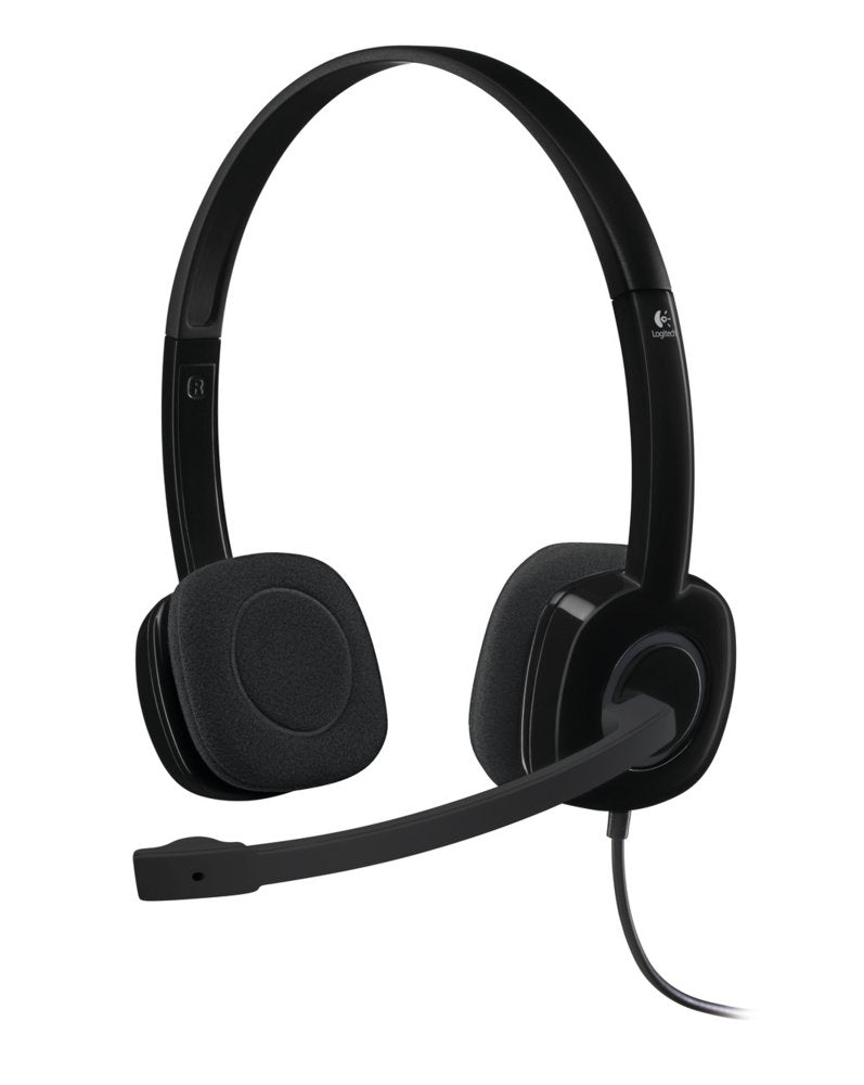 Logitech H151 | Bedrade On-ear Headset | 3.5mm | Zwart - Matmuis