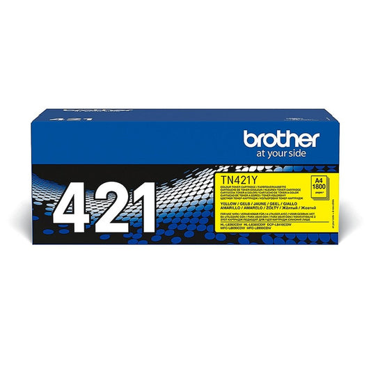Brother TN-421Y | Tonercartridge | Origineel | Geel | 1 stuk - Matmuis