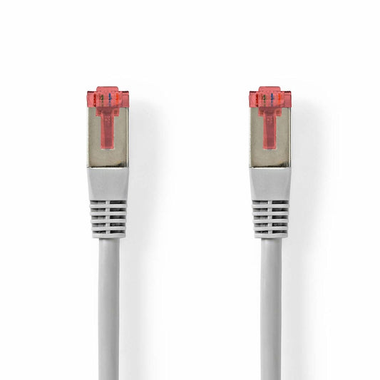 Nedis CCGL85220GY200 | Netwerkkabel Cat6 SF/UTP | 20 m | Grijs | RJ45 Male-naar-RJ45 Male - Matmuis - Matmuis
