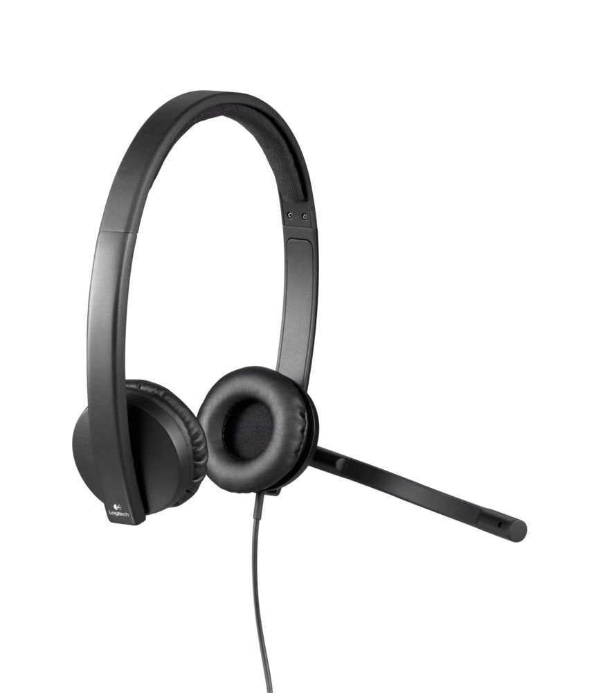 Logitech H570e | Bedrade On-ear USB-A Headset | Zwart - Matmuis - Matmuis