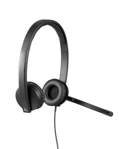 Logitech H570e | Bedrade On-ear USB-A Headset | Zwart - Matmuis - Matmuis