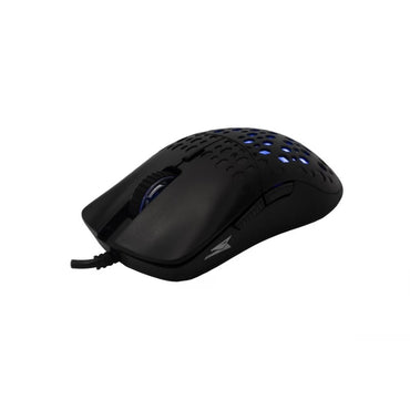 Baracuda OCTOPUS RGB | Bekabelde Gaming Muis | Rechtshandig | USB-A | 3600 DPI | Zwart - Matmuis