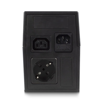 ACT AC2305 Line-Interactive UPS | 600 VA | 2 Stopcontacten (1x C13, 1x Type F) | AVR Spanningstabilisatie | Bescherming tegen Stroomstoringen - Matmuis