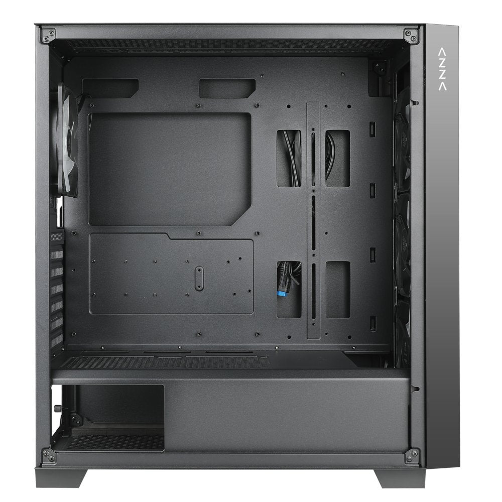 Azza Aero 480 RGB | Midi Tower Case | Zwart - Matmuis
