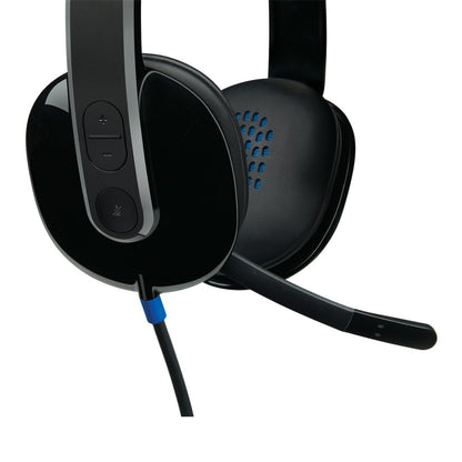 Logitech H540 | Bedrade On-ear USB-A Headset | Zwart - Matmuis - Matmuis