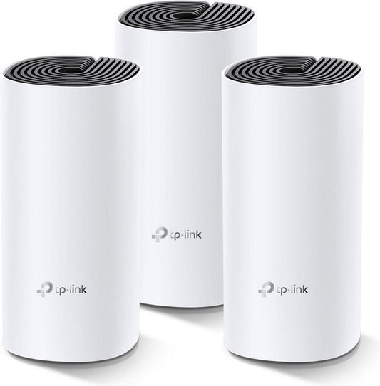 TP-Link Deco M4 (3-pack) | Dual-band WiFi 5 Mesh Router | Gigabit Ethernet | AC1200 - Matmuis - Matmuis