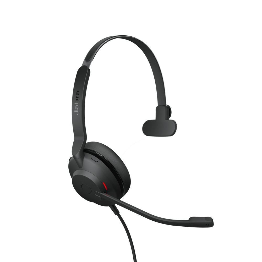 Jabra Evolve2 30 UC | Mono Bedrade On-Ear Headset USB-C | Zwart - Matmuis - Matmuis