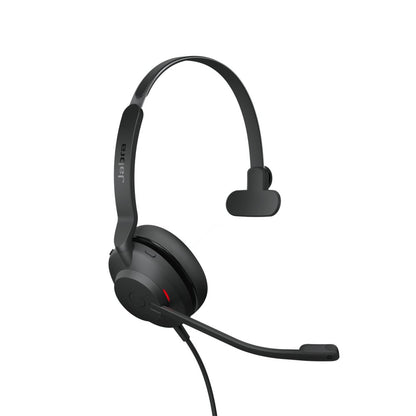 Jabra Evolve2 30 UC | Mono Bedrade On-Ear Headset USB-C | Zwart - Matmuis - Matmuis